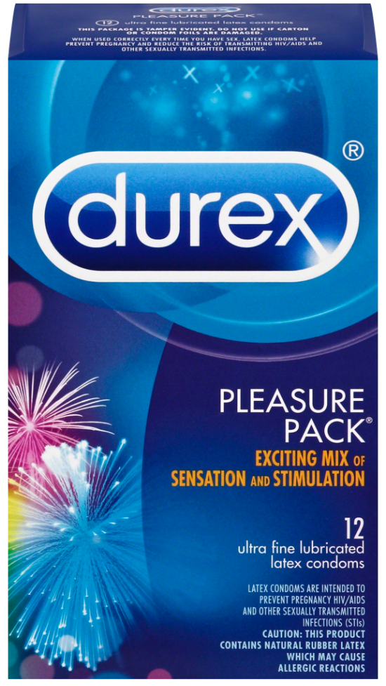 DUREX Pleasure Pack Exciting Mix of Sensation  Stimulation